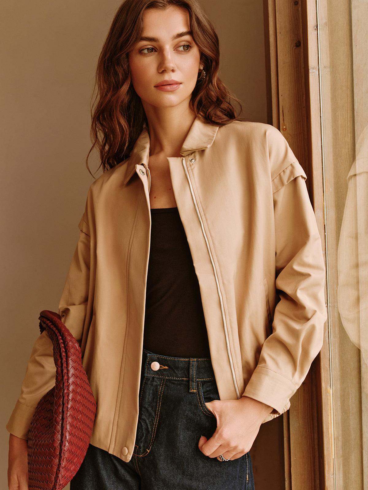 Timeless Beige Ceket Siaora