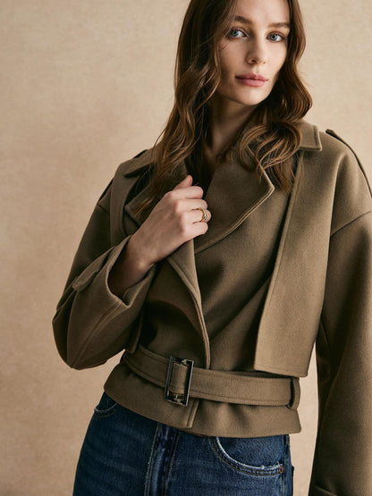 Olive Grace Cropped Ceket Siaora