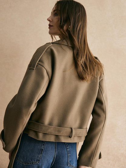 Olive Grace Cropped Ceket Siaora