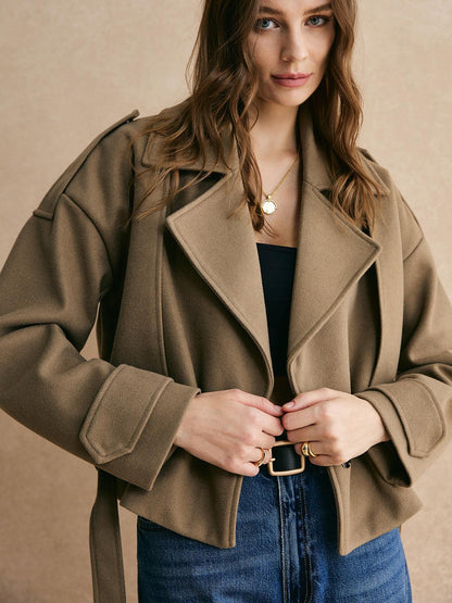 Olive Grace Cropped Ceket Siaora