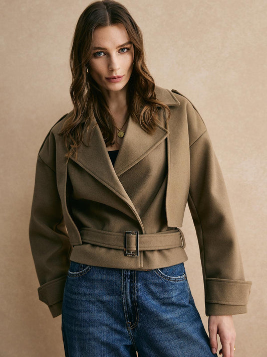Olive Grace Cropped Ceket Siaora