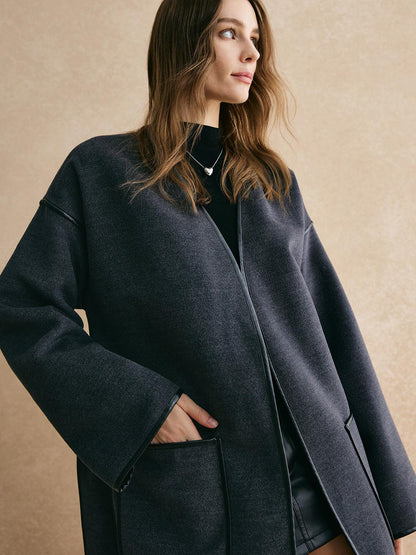 Modern Wrap Belted Ceket Siaora