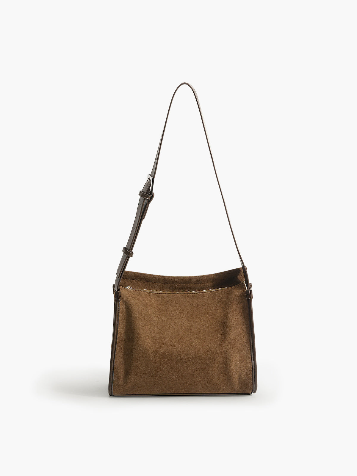 Causal Bucket Zipper Tote Bag THESVELTECHIC
