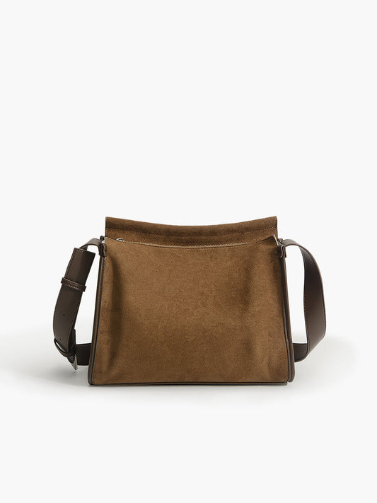 Causal Bucket Zipper Tote Bag THESVELTECHIC