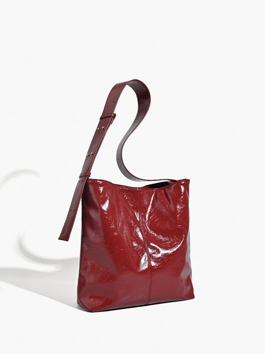 Red Over Size Tote Bag THESVELTECHIC