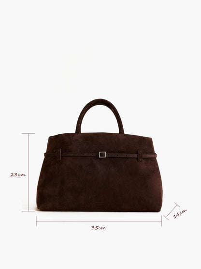 Vintage Buckle-Design Top-Handle Bag THESVELTECHIC