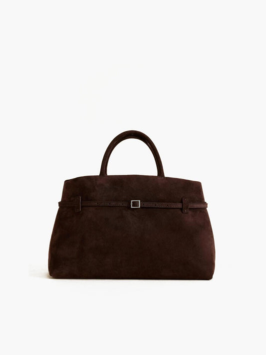 Vintage Buckle-Design Top-Handle Bag THESVELTECHIC