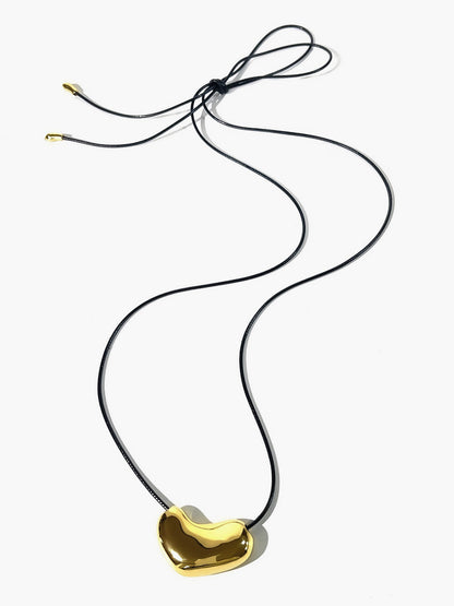 V-Şekilli Kalp Kordon Kolye THESVELTECHIC