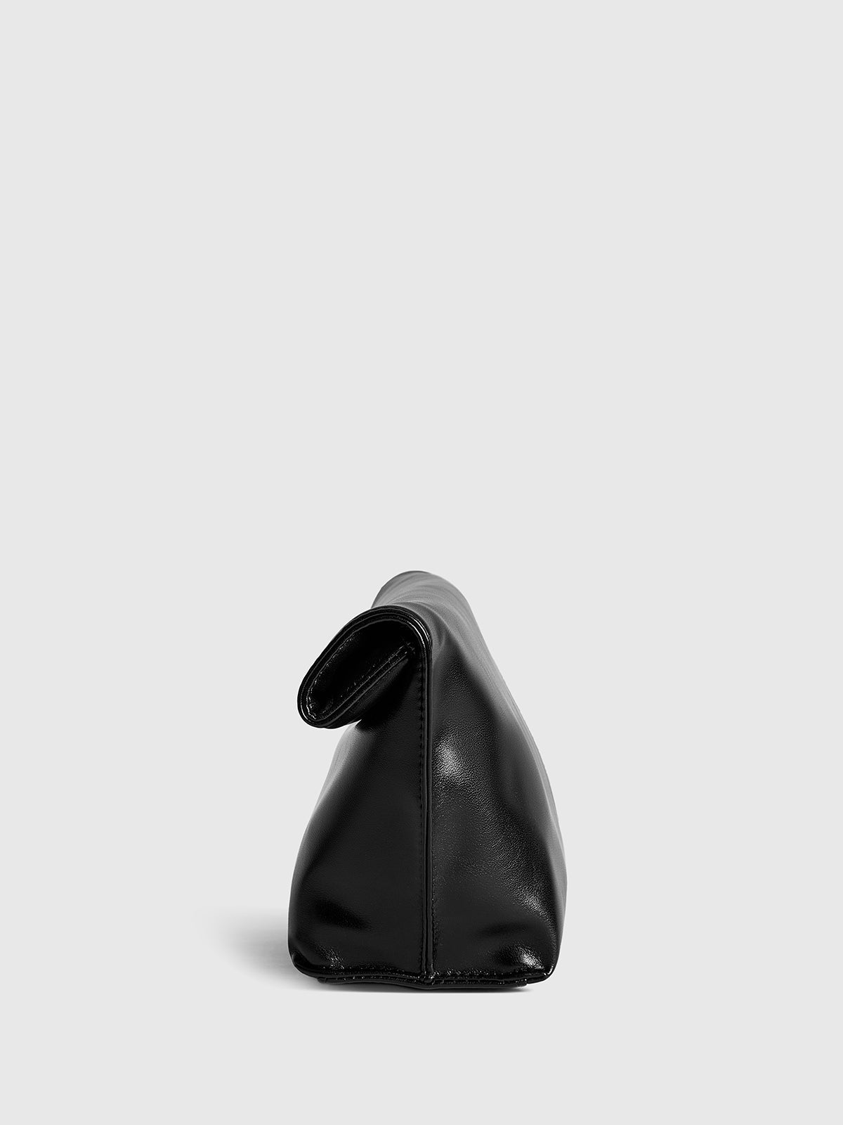 Minimalist Yuvarlak Kenar Zarf Clutch Çantası THESVELTECHIC