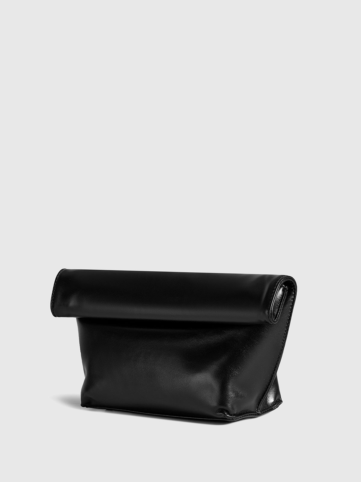 Minimalist Yuvarlak Kenar Zarf Clutch Çantası THESVELTECHIC