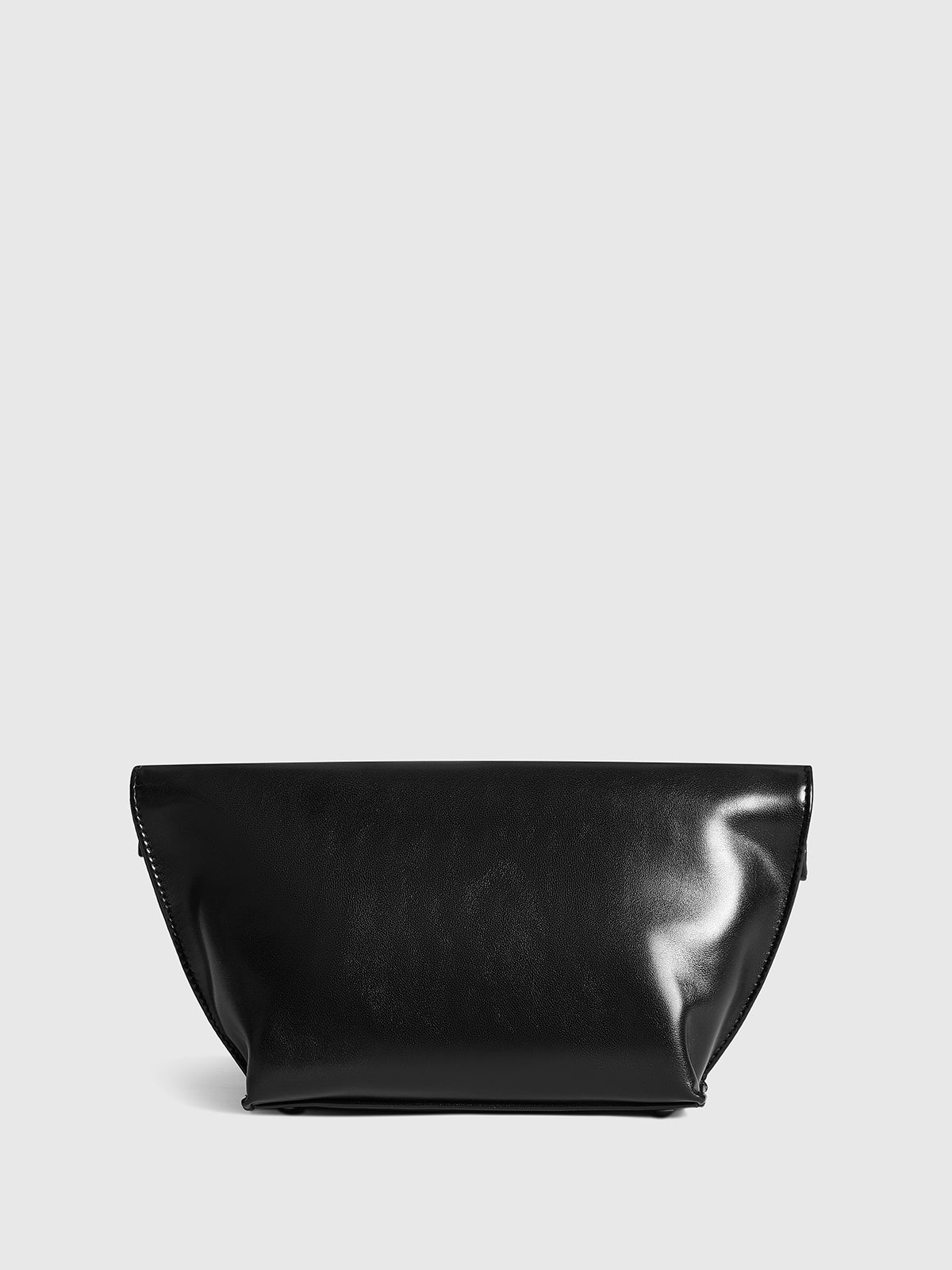 Minimalist Yuvarlak Kenar Zarf Clutch Çantası THESVELTECHIC