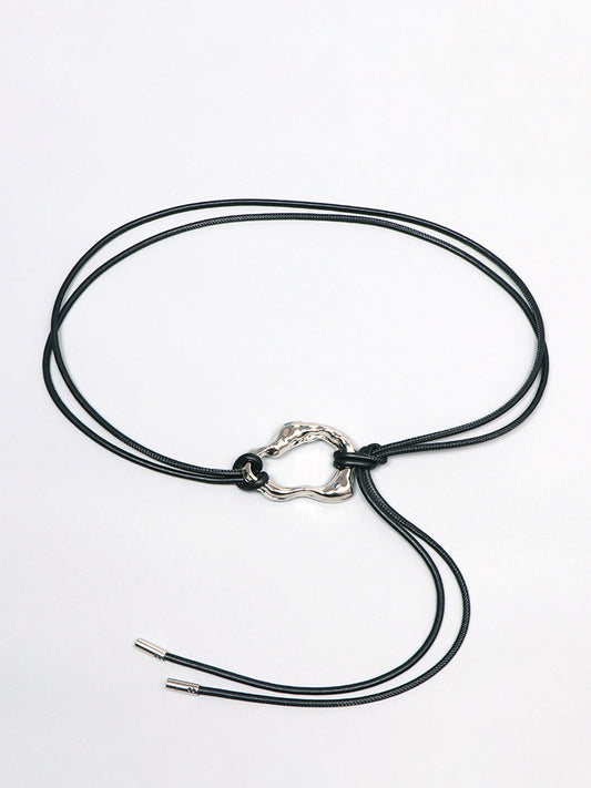 Minimalist İkili İp Lariat Kemer THESVELTECHIC