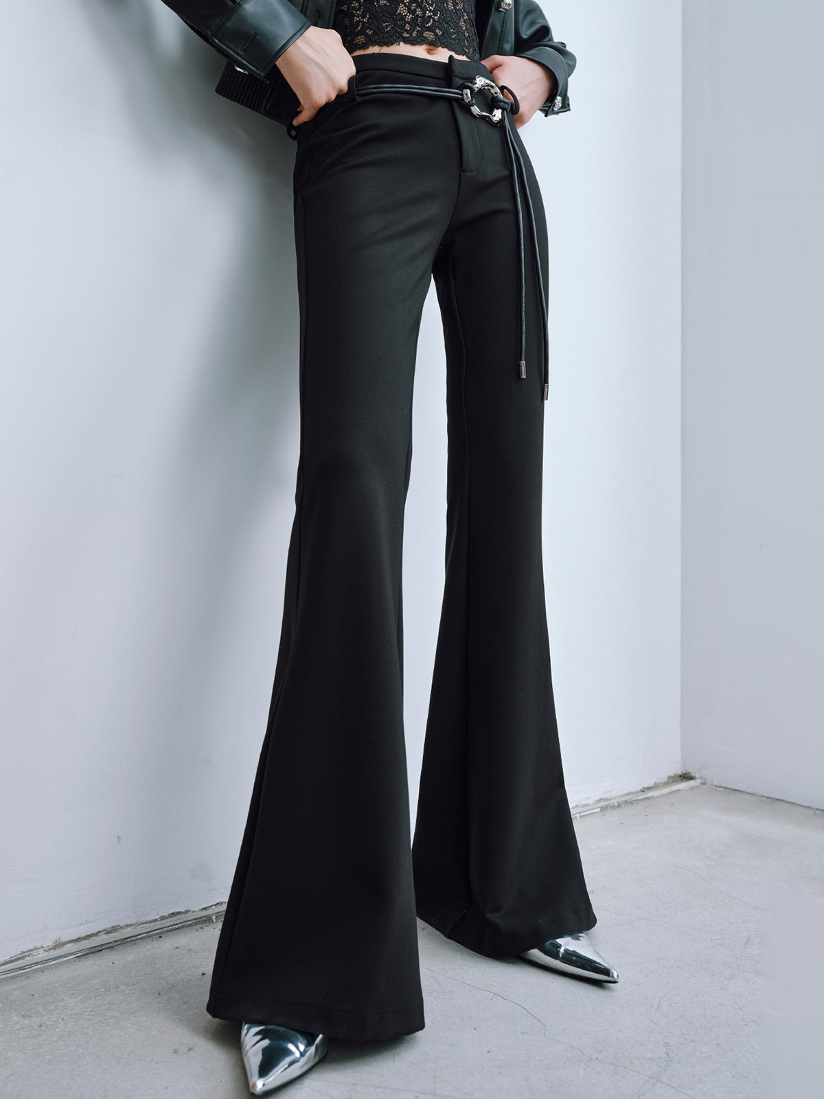 Minimalist İkili İp Lariat Kemer THESVELTECHIC