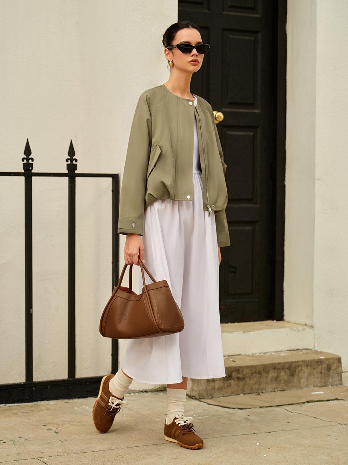 Olive Breeze Lightweight Ceket Siaora