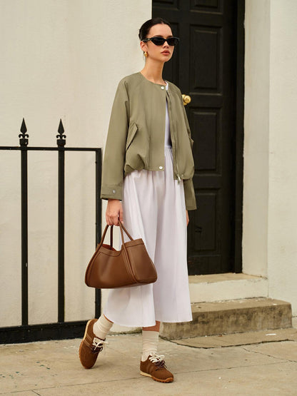 Olive Breeze Lightweight Ceket Siaora