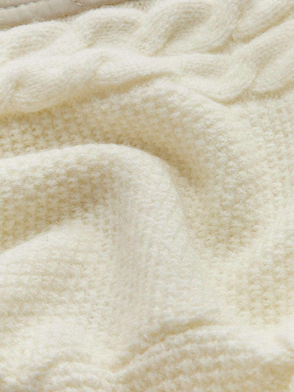 Quilted Harmony Knit Ceket Siaora