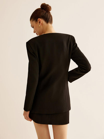 Gold Grace Blazer Ceket Siaora