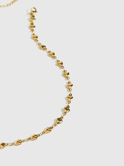 Kalp Ponpon Kolye THESVELTECHIC