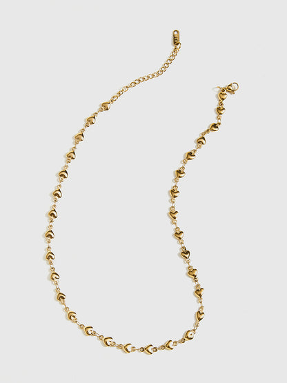 Kalp Ponpon Kolye THESVELTECHIC