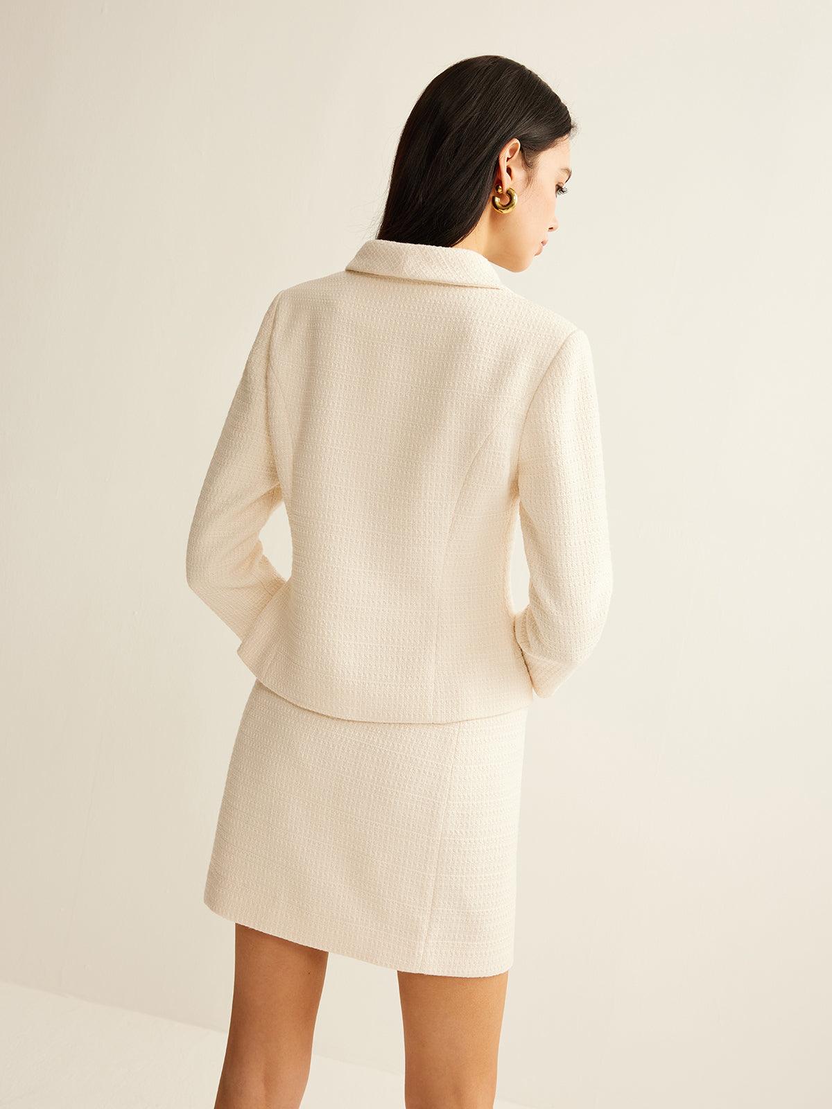 Pearl Elegance Blazer Takım Siaora