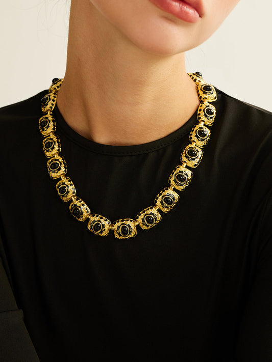 Vintage Emaye Kolye THESVELTECHIC