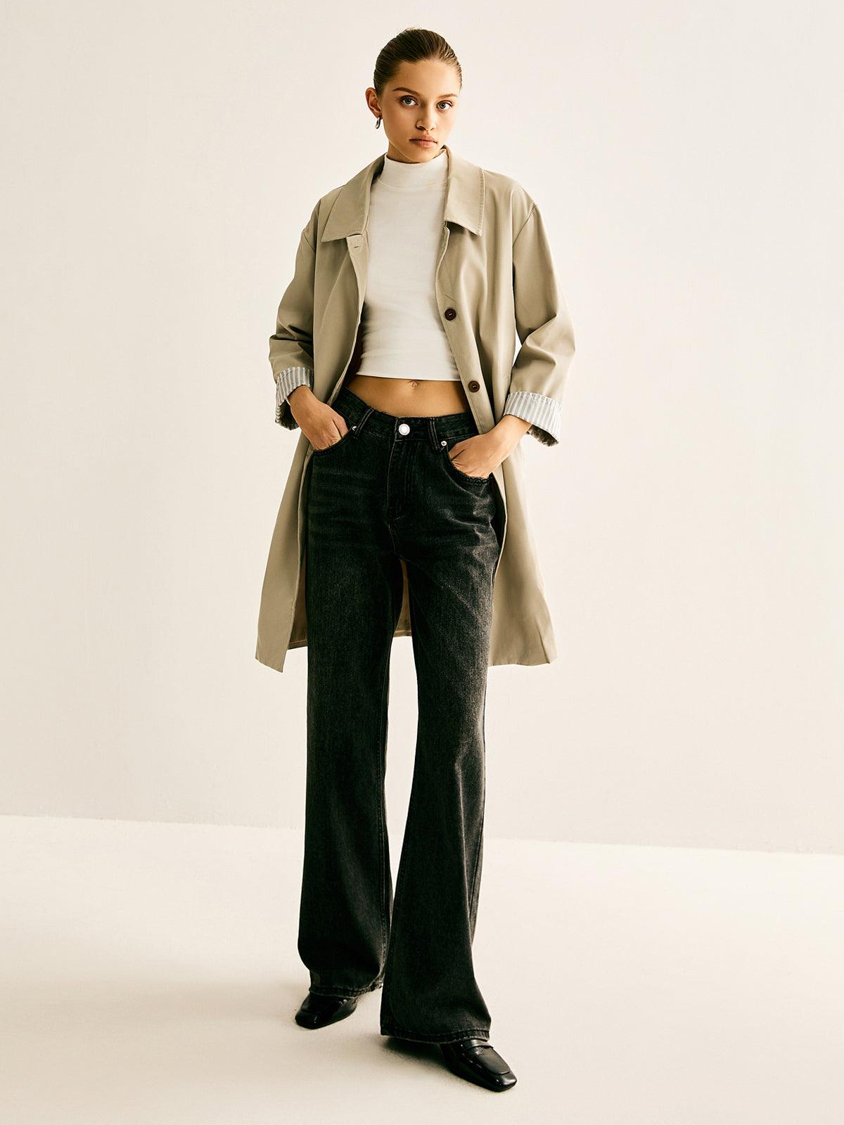 Minimal Charm Trençkot Siaora