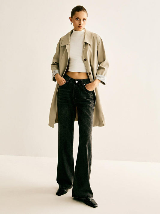 Minimal Charm Trençkot Siaora