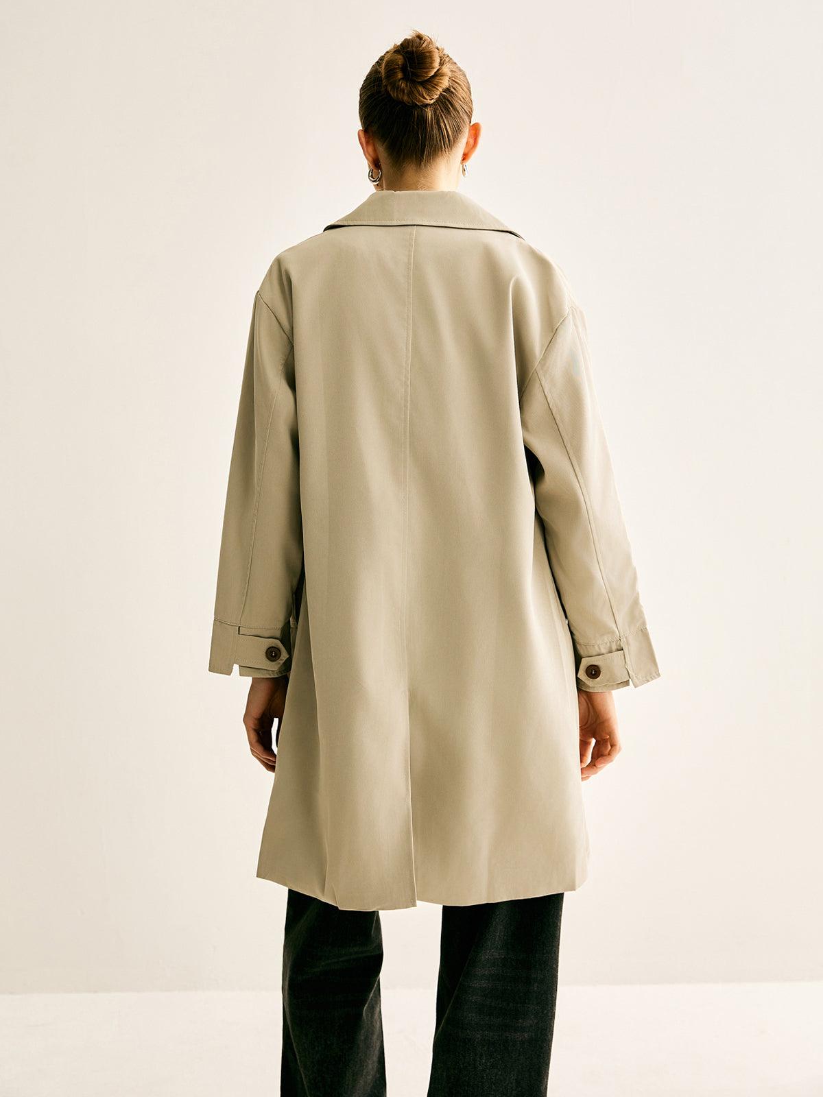 Minimal Charm Trençkot Siaora