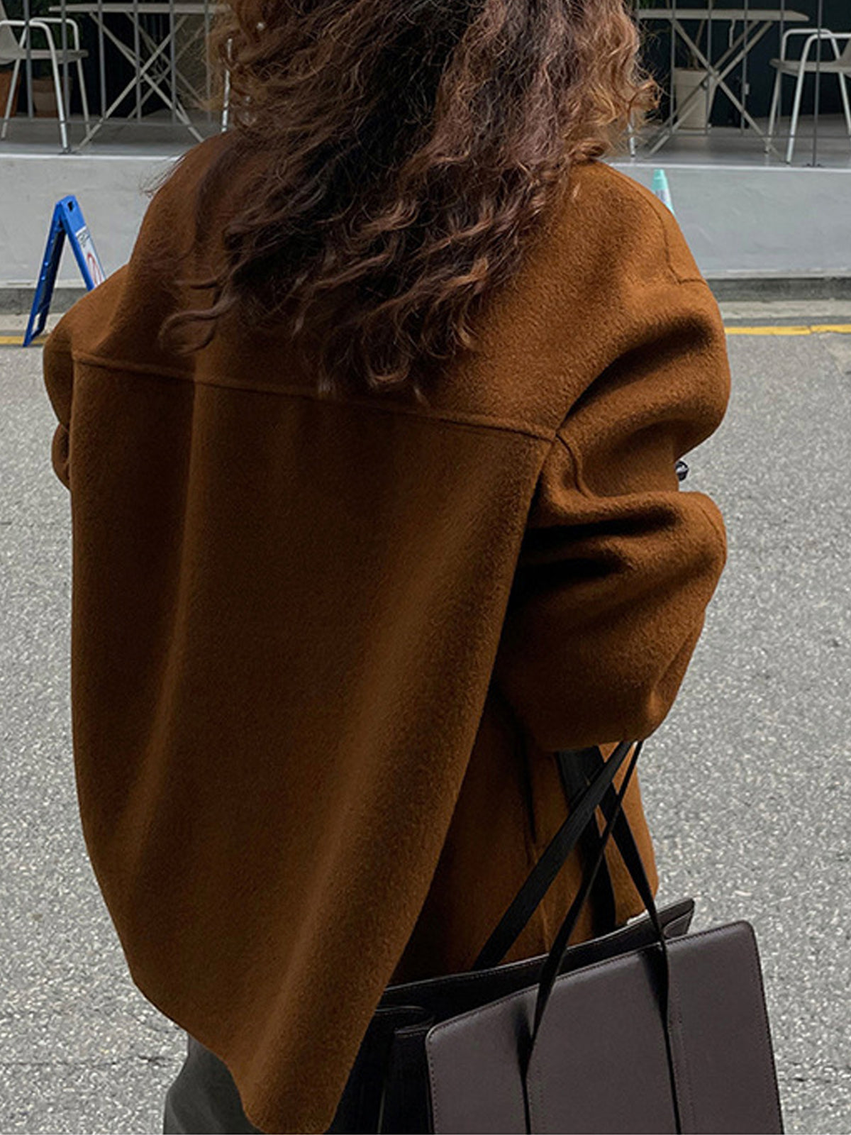 Vintage Fermuarlı Vardiyalı Blazer Siaora