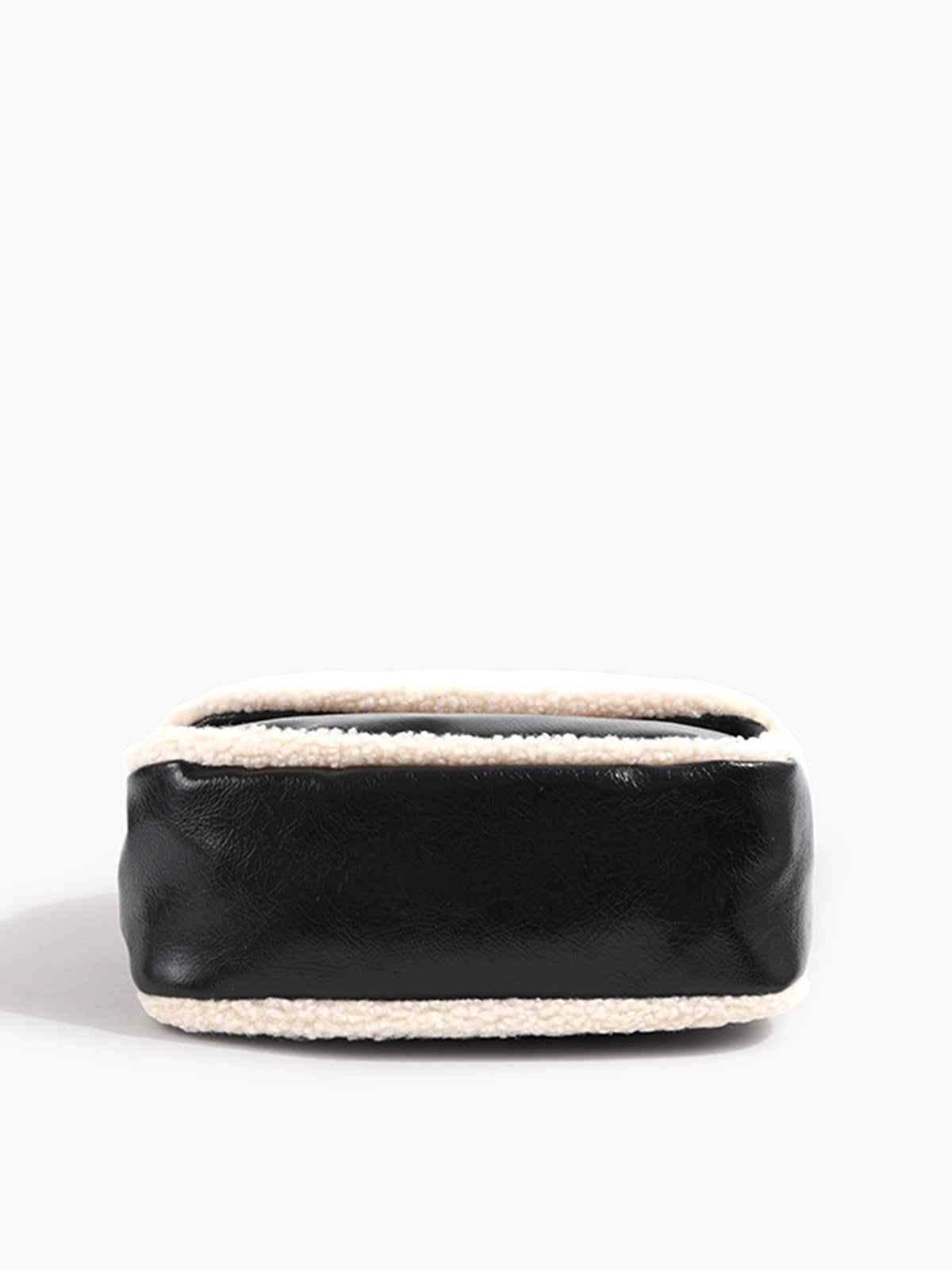 Flap Textured Fleece Shoulder Bag THESVELTECHIC