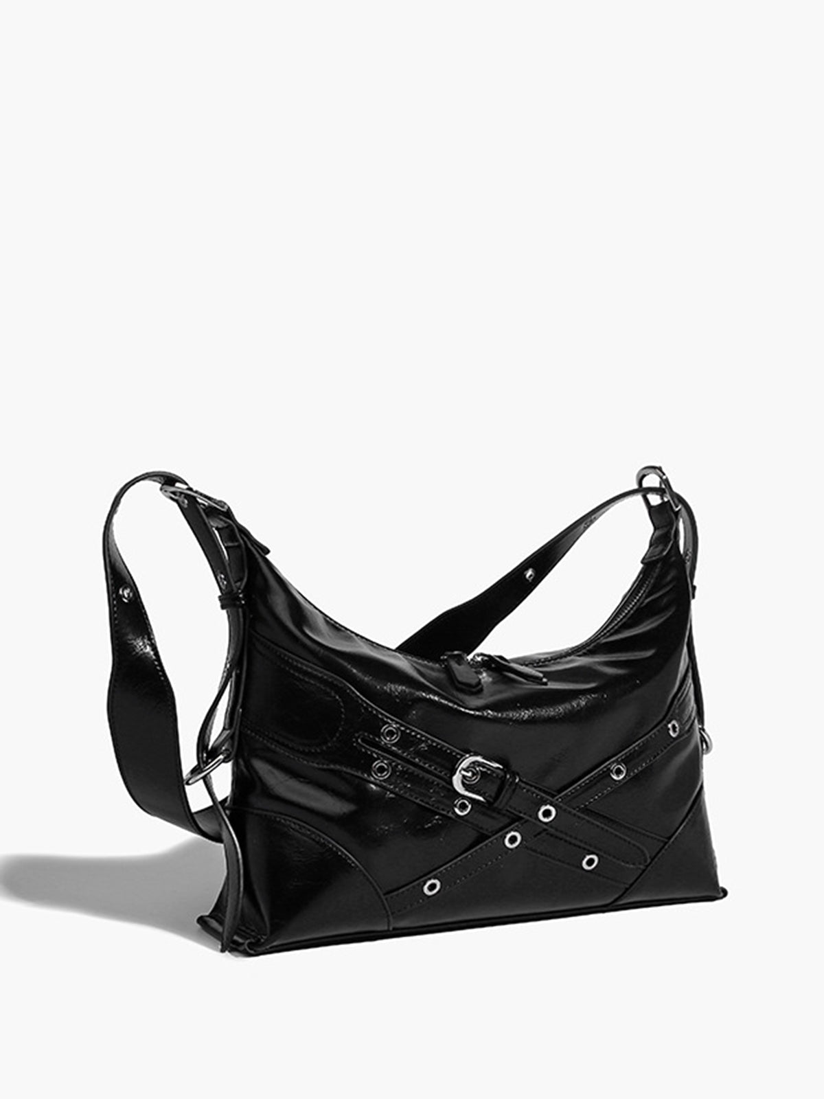 Adjustable Strap Zipper Tote Bag THESVELTECHIC