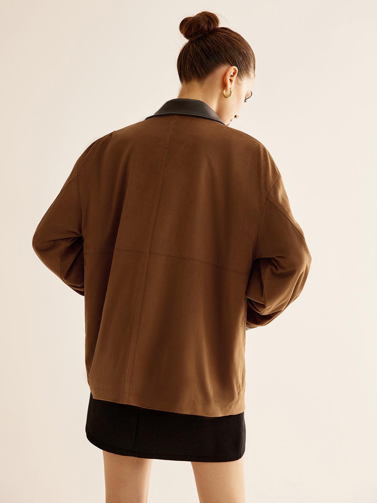 Modern Luxe Contrast Ceket Siaora