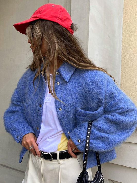 Soft Cloud Mohair Ceket Siaora