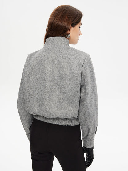 Düğme Klipsli Kısa Blazer THESVELTECHIC
