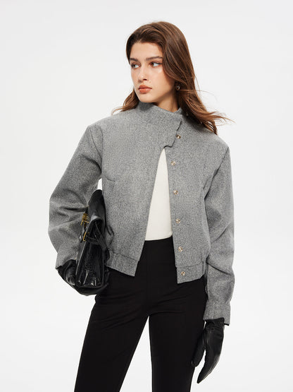 Düğme Klipsli Kısa Blazer THESVELTECHIC