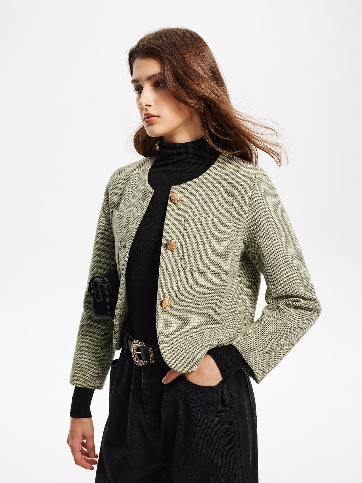 Verde Elegance Ceket Siaora