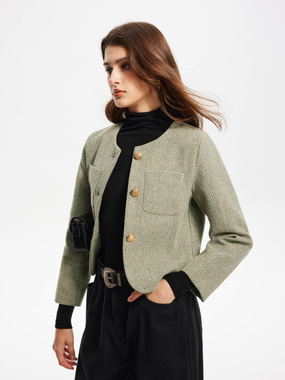 Verde Elegance Ceket Siaora