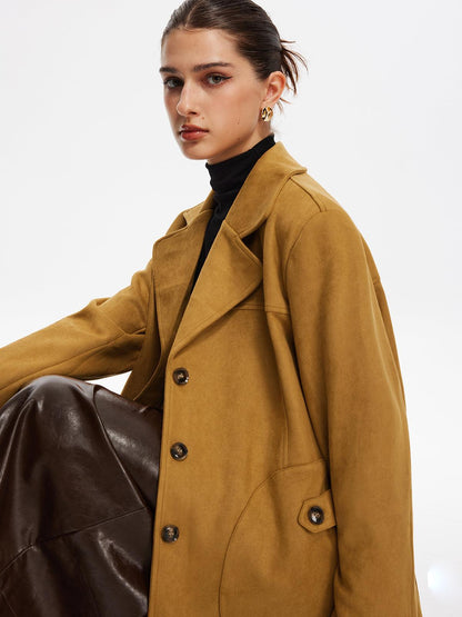 Amber Glow Blazer Ceket Siaora