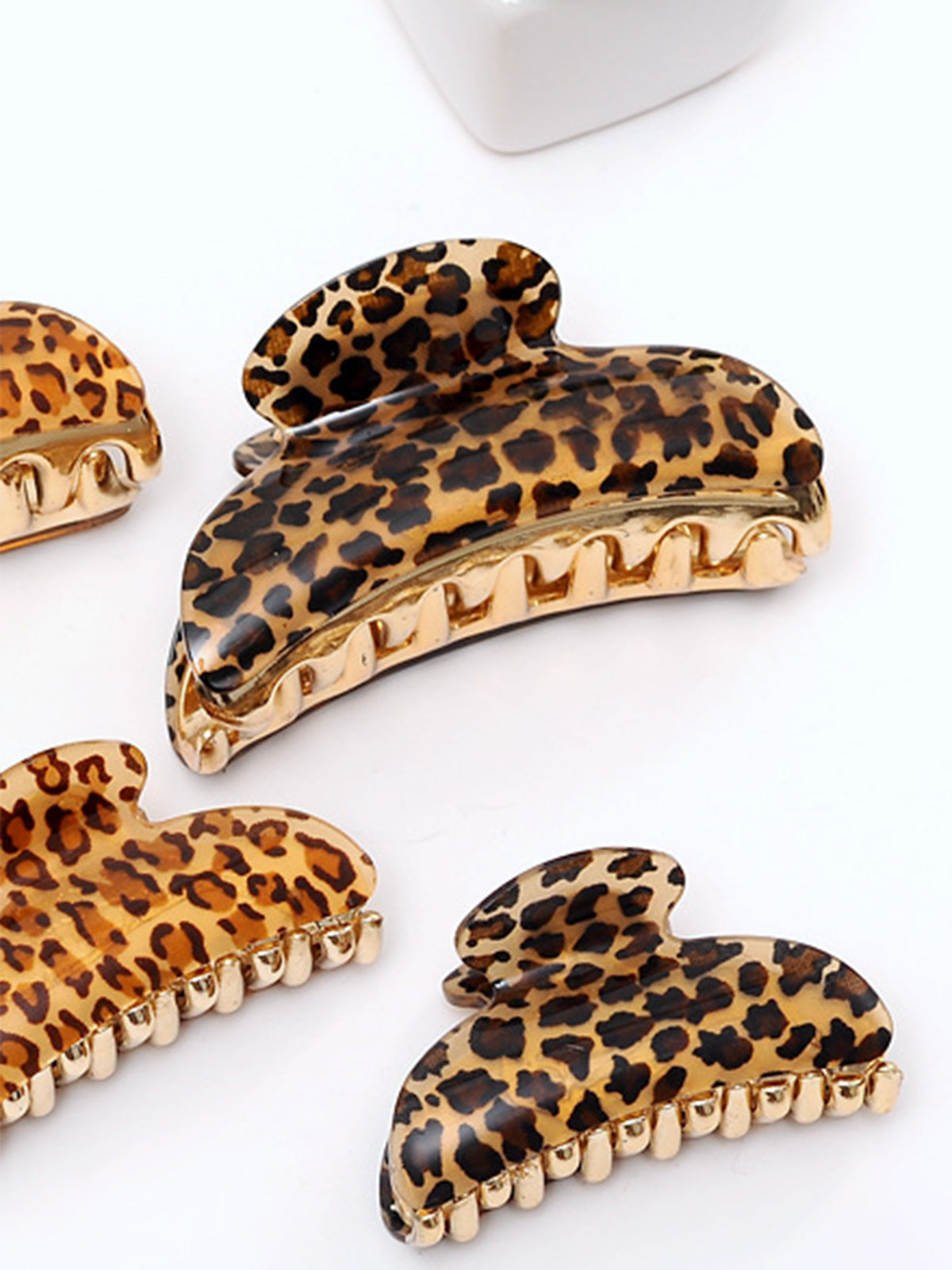 Leopar Desenli Saç Kelepçesi THESVELTECHIC
