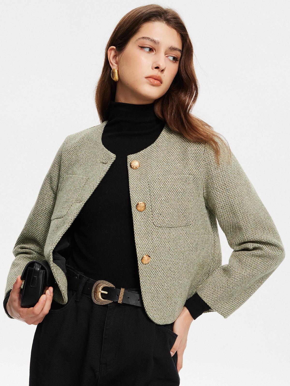 Verde Elegance Ceket Siaora