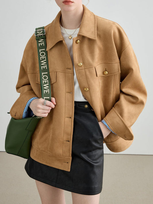 Urban Chic Oversize Süet Ceket Siaora