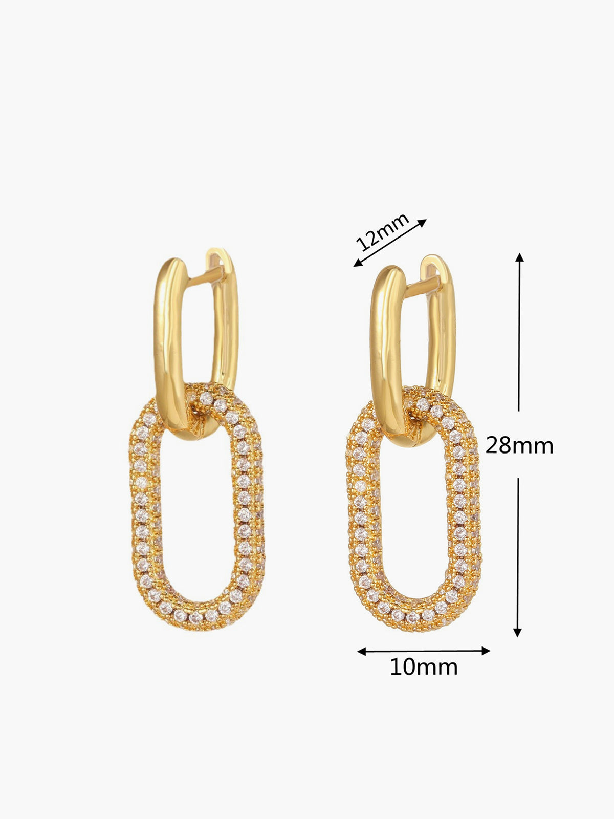 Zirkon Halka Küpe Uçları THESVELTECHIC