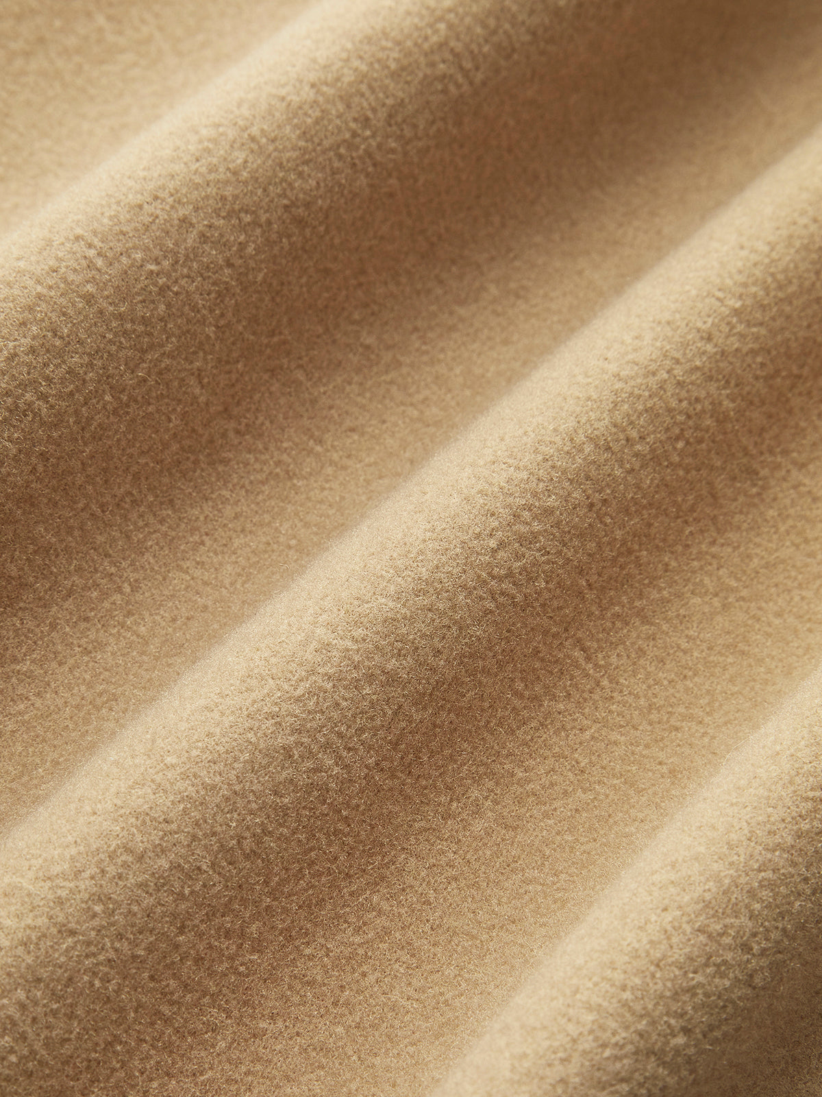 Minimalist Oversized Yün Uzun Palto Quvarse