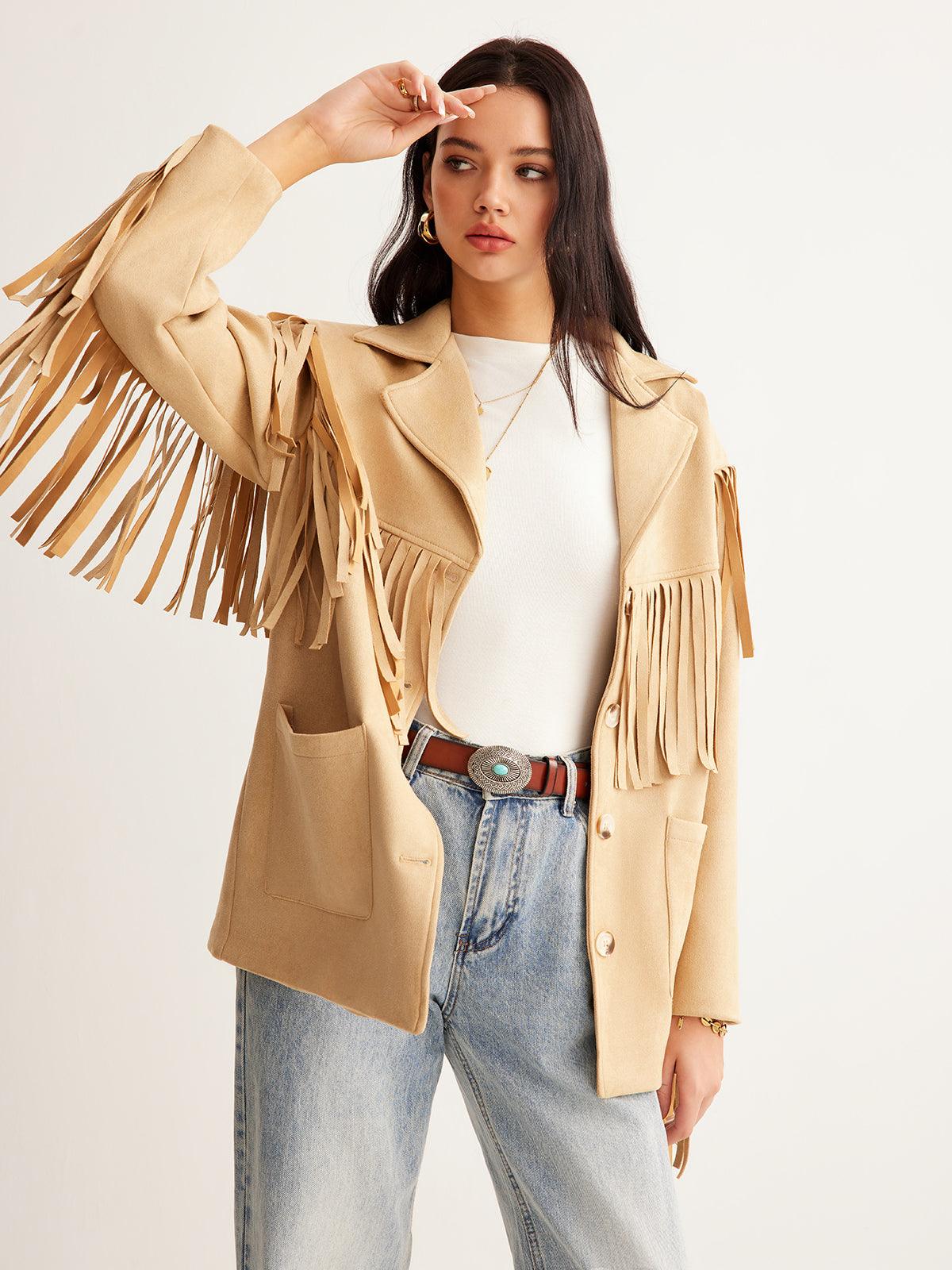 Desert Fringe Ceket Siaora