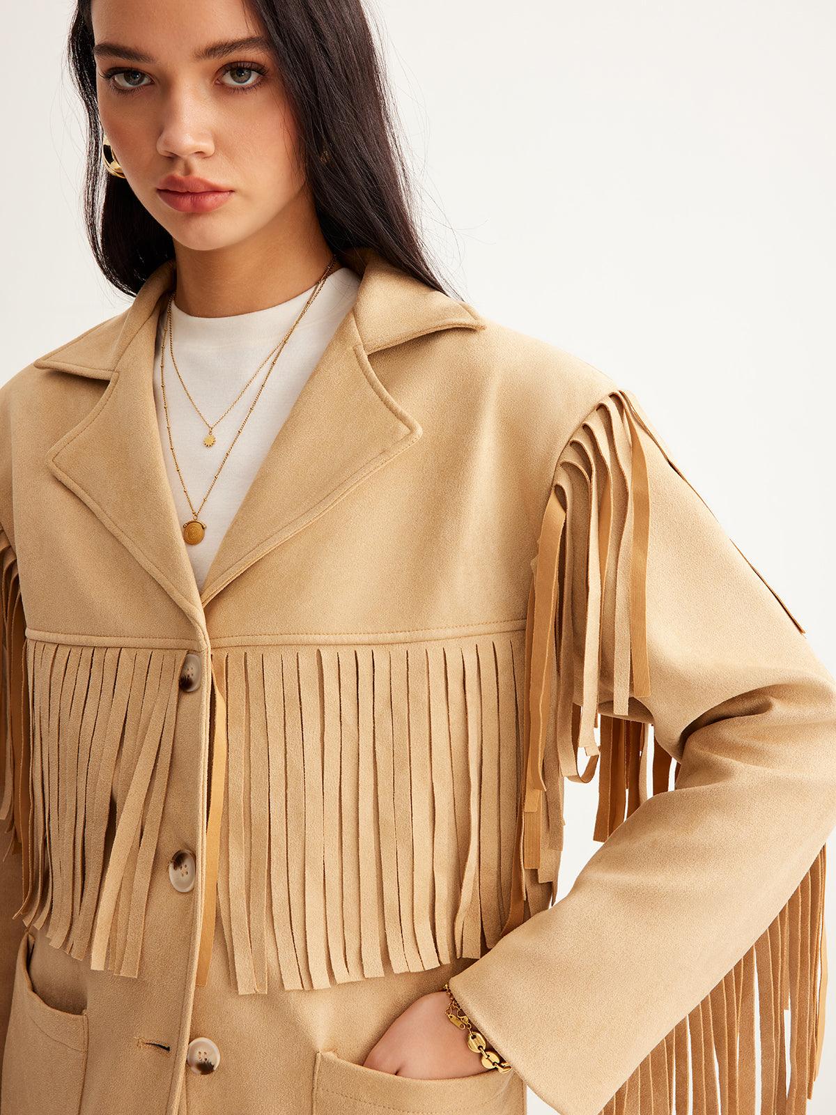 Desert Fringe Ceket Siaora