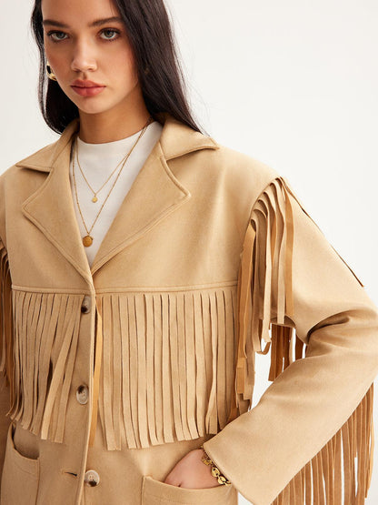 Desert Fringe Ceket Siaora