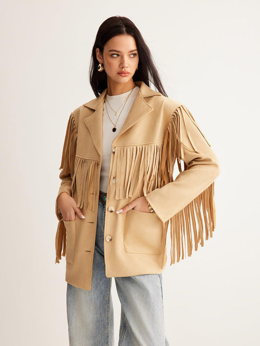 Desert Fringe Ceket Siaora