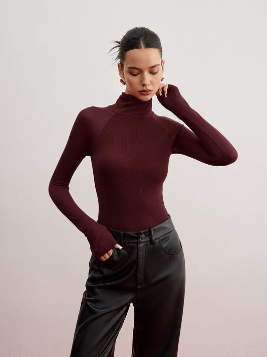 Şeffaf Kol Skinny Kazak Shine Aura