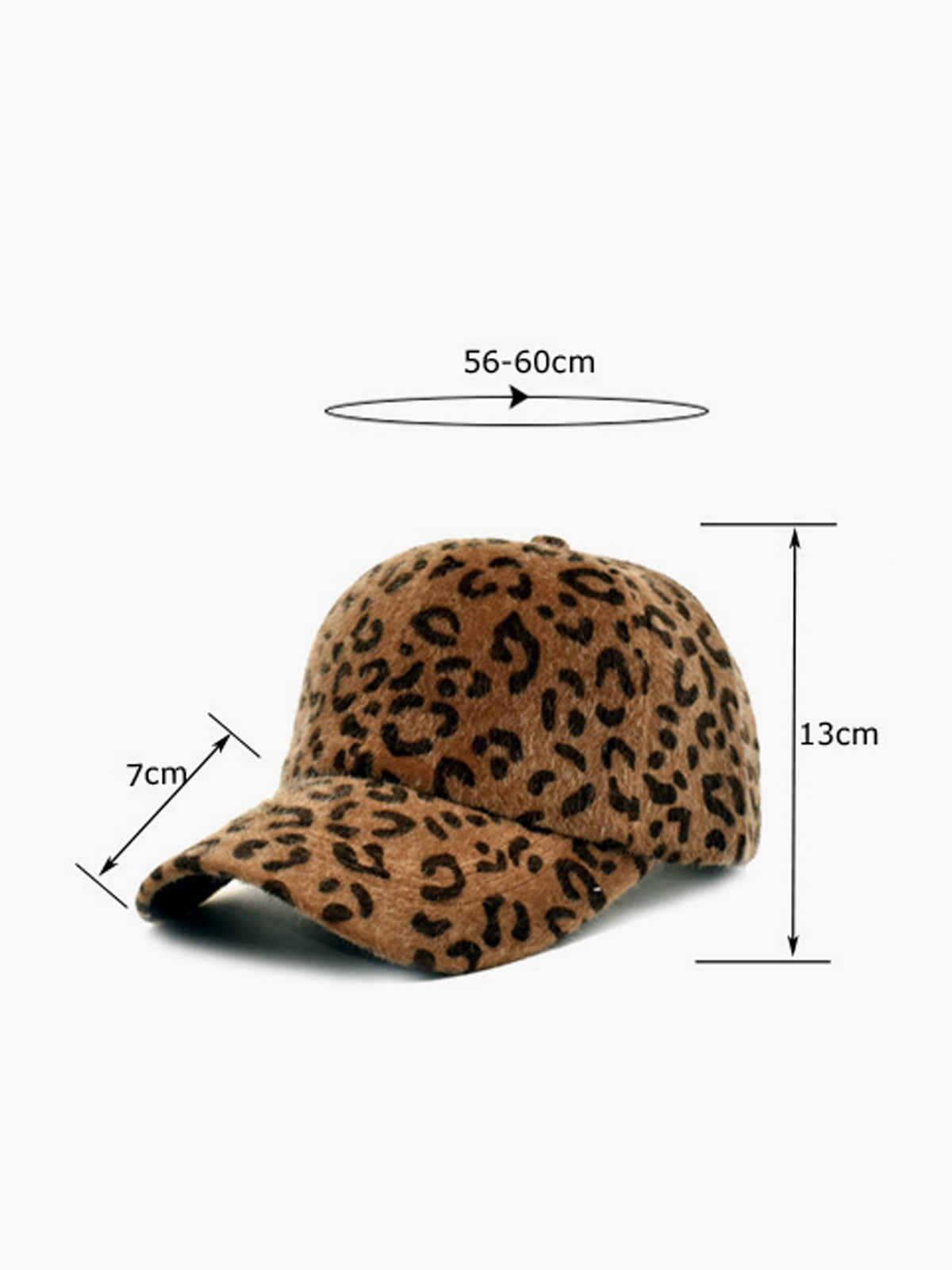 Leopar Kabarık Şapka THESVELTECHIC