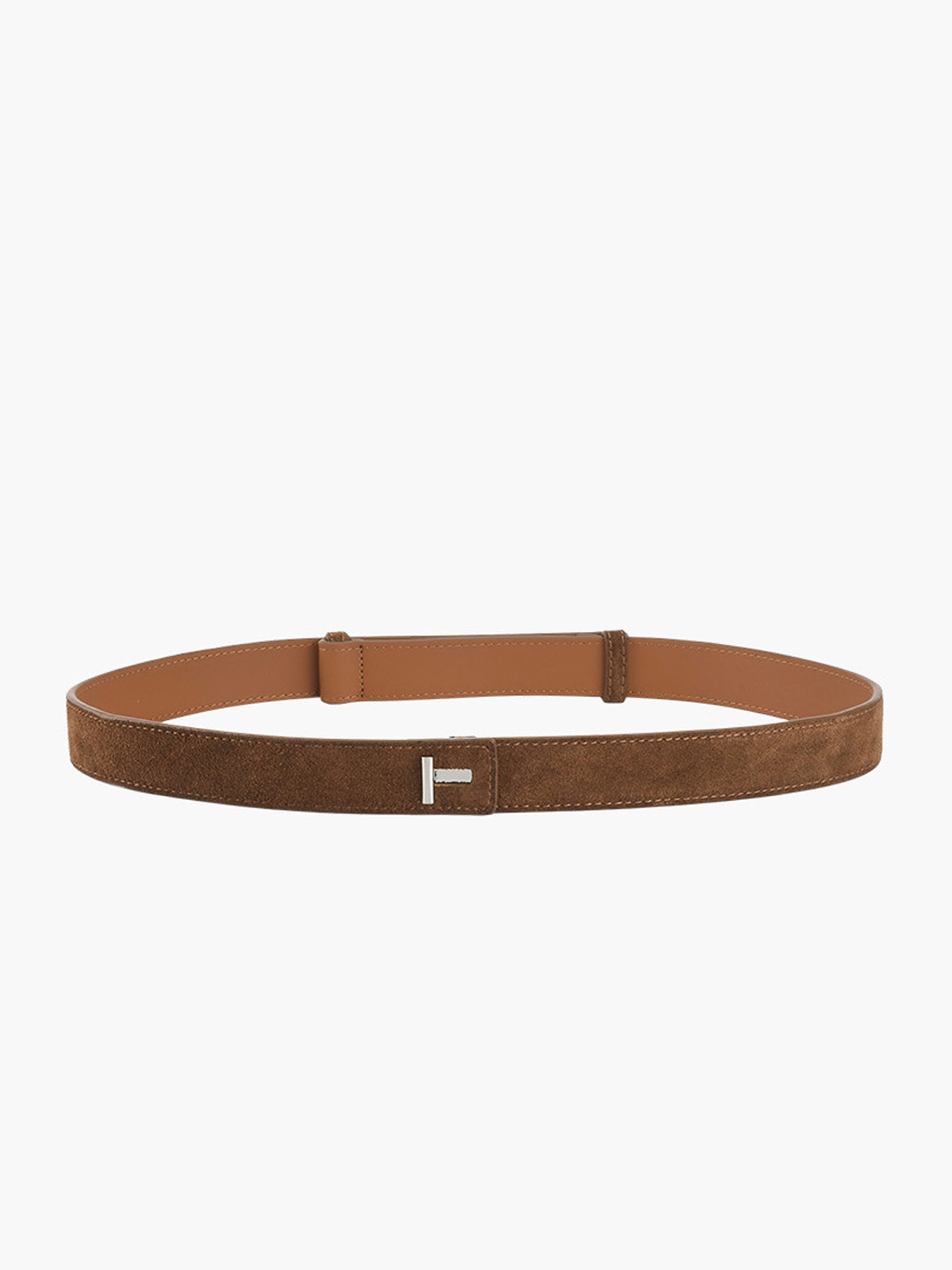 Minimalist Plain Slim Leather Belt THESVELTECHIC